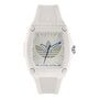 Adidas Unisex Uhr CITY TECH FIVE Kunststoff wei� AOFH25511