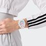 Adidas Unisex Uhr PROJECT FOUR SOLAR Kunststoff wei� AOST25532