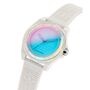 Adidas Unisex Uhr PROJECT FOUR SOLAR Kunststoff wei� AOST25532