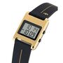 Adidas Unisex DIGITAL Uhr RETRO POP THREE Silikon schwarz AOST25534