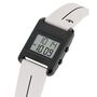 Adidas Unisex DIGITAL Uhr RETRO POP THREE Silikon wei� AOST25536