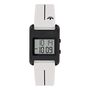 Adidas Unisex DIGITAL Uhr RETRO POP THREE Silikon wei� AOST25536
