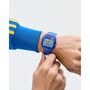 Adidas Unisex Uhr DIGITAL TWO CRYSTAL Silikon blau AOST25537