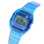 Adidas Unisex Uhr DIGITAL TWO CRYSTAL Silikon blau AOST25537