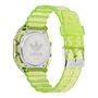 Adidas Unisex Uhr DIGITAL TWO CRYSTAL Silikon grn AOST25538