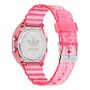Adidas Unisex Uhr DIGITAL TWO CRYSTAL Silikon pink AOST25540
