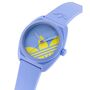 Adidas Unisex Uhr PROJECT THREE Kunststoff lila AOST25543