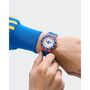 Adidas Unisex Uhr DISCOVERER TWO Silikon blau AOSY25513