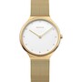 Bering Damen Uhr Armbanduhr Ultra-Slim Gold - 18434-334 Edelstahl