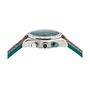 ASTON MARTIN Herren Uhr Chrono Armbanduhr AML THRILL MTRS1F501 Silikon/Leder