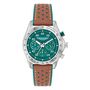 ASTON MARTIN Herren Uhr Chrono Armbanduhr AML THRILL MTRS1F501 Silikon/Leder