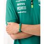 ASTON MARTIN Herren Armband Armreif Silikon Gr�n AM FORMULA 1 MJFBF5BU5