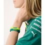 ASTON MARTIN Herren Armband Armreif Silikon gelb AM FORMULA 1 MJFBF5BU6