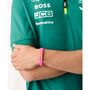ASTON MARTIN Herren Armband Armreif Silikon pink AM FORMULA 1 MJFBF5BU2