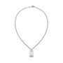 ASTON MARTIN Herren Halskette Edelstahl Anh�nger silber AML ICON MJIBF5NU0