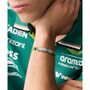 ASTON MARTIN Herren Armband Edelstahl Textil Gr�n AM FORMULA 1 MJFHF5BU2