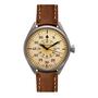 Aristo Herren Messerschmitt Uhr Fliegeruhr ME-43Vintage-2 Leder