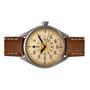 Aristo Herren Messerschmitt Uhr Fliegeruhr ME-43Vintage-2 Leder