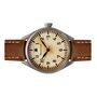 Aristo Herren Messerschmitt Uhr Fliegeruhr ME-43Vintage-1 Leder