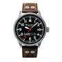 Aristo Herren Messerschmitt Uhr Fliegeruhr Rote 7 Automatik 109-42R7-A Leder