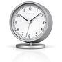Bering Wecker Tischuhr Alarmclock Analog  - 90096-045R silber