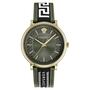 Versace Herren Uhr Armbanduhr V-Circle VE5A01621 Leder