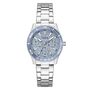 Guess Damen Uhr Armbanduhr MARIANA GW1035L1 Edelstahl silber