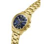 Guess Herren Uhr Armbanduhr PALMER GW1048G2 Edelstahl gold