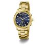 Guess Herren Uhr Armbanduhr PALMER GW1048G2 Edelstahl gold