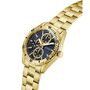 Guess Herren Uhr Armbanduhr VELOCITY GW1061G2 Edelstahl gold