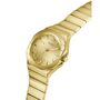 Guess Damen Uhr Armbanduhr JAQ GW1070G2 Edelstahl gold