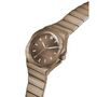 Guess Damen Uhr Armbanduhr JAQ GW1070G3 Edelstahl bronze