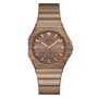 Guess Damen Uhr Armbanduhr JAQ GW1070G3 Edelstahl bronze