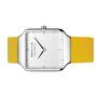 Bering Damen Uhr Armbanduhr Max Ren�  Ultra Slim - 15832-700-1-gelb Silikon