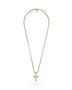 Philipp Plein Herren Kette Halskette Edelstahl gold PLEIN CRUCIFIX PJ5GA03NU