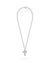 Philipp Plein Herren Kette Halskette Edelstahl silber PLEIN CRUCIFIX PJ5GA05NU