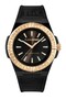 Plein Sport Unisex Uhr Analog Quarz LASERSTRIKE Schwarz PSFGA0726 Silikon