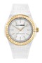 Plein Sport Unisex Uhr Analog Quarz LASERSTRIKE Wei� PSFGA0826 Silikon