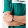 ASTON MARTIN Herren Armband Armreif Edelstahl Gun AML ICON MJIGS6BM1