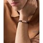 ASTON MARTIN Herren Armband Lederband braun Edelstahl AML THRILL MJITS6BL4