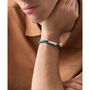 ASTON MARTIN Herren Armband Silikon gr�n Edelstahl AML THRILL MJRSS6BL0