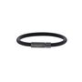 ASTON MARTIN Herren Armband Silikon schwarz Edelstahl AML THRILL MJRSS6BL1