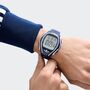 Adidas Unisex Uhr DIGITAL Athletics One Kunststoff blau AOFH26024