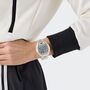 Adidas Unisex Uhr DIGITAL Athletics One Kunststoff weiss transparent AOFH26026