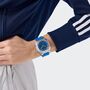 Adidas Unisex Uhr CITY TECH SIX SST Silikon blau AOFH26016