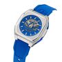 Adidas Unisex Uhr CITY TECH SIX SST Silikon blau AOFH26016