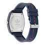 Adidas Unisex Uhr PROJECT TWO Kunststoff blau AOST26030