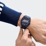 Adidas Unisex Uhr PROJECT TWO Kunststoff blau AOST26030