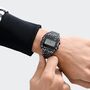 Adidas Unisex Uhr DIGITAL TWO Edelstahl schwarz AOST26032