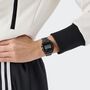 Adidas Unisex Uhr DIGITAL TWO Edelstahl schwarz AOST26032
